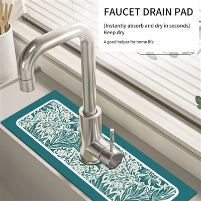 Tapis de robinet étanche